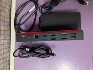 Genuine Lenovo ThinkPad USB Type-C with -A Hybrid Dock 聯想手提電腦基座 PD charging support 135W AC supply t