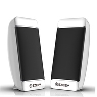 Mobestech Computer Speakers 2pcs Portable Notebookwhite Wired Sound Powered Speakers for Desktop Min