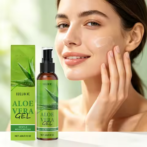 60G Aloe Vera Gel Gentle Formula Moisturizing Nourishing Pores Improve Skin Texture Smoothing Repair