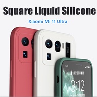 Fashion Liquid Silicone Phone Case for Xiaomi Mi 12 12X 11T Pro 11 Lite 5G NE 11Lite 4G 5G 11 Pro Ultra Mi11 Casing Original Camera Soft Back Covers