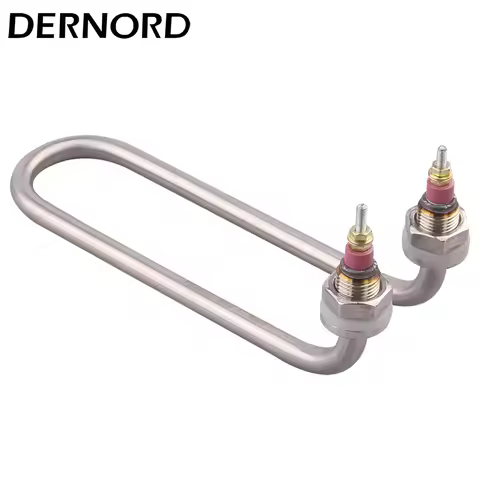 DERNORD M16 M18 Noodle Cooker Heating Tube 220V U Type Heating Pipe 1.5KW/2KW/3KW Heating Element fo