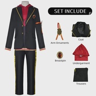 Twisted Wonderland Ace Trappola Cosplay Costume Deuce Adult Carnival Uniform Anime Trey Halloween Ca