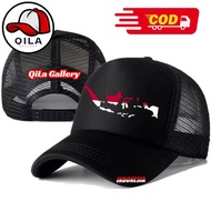 Gallery Map Of INDONESIA Trucker Hats - Map Of INDONESIA Distro Hats Logo - Premium Map Of INDONESIA