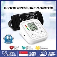 【3-Year Warranty】Blood Pressure Monitor Heart Beat Monitor BP Cuff Arm Blood Pressure Measuring Inst