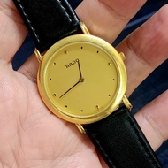 Jam tangan branded RADO Gold Plated ORIGINAL