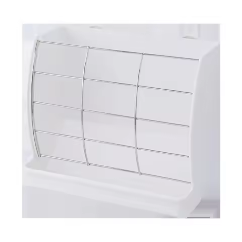 Large Rabbit Hay Feeder Stainless Steel Anti Waste With Hay Box Anti Scatter Small Pet Hay Rack For 