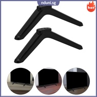 1 Pair Universal TV Stand Legs for Flat Screen TV 32in 40in 43in 48in 49in 50in TV Pedestal Foot wit