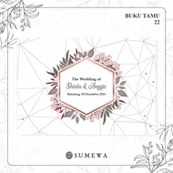 Wedding Guest Book Wedding Guest Book/ Custom Guest Book/ Invitation Guest Book/ Guest Book/ HARD CO