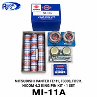 MITSUBISHI CANTER FE111,FB300,FB511, HICOM 4.3 KING PIN KIT (MI-11A) - 1 SET