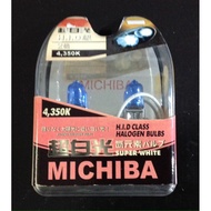 MICHIBA JAPAN🇯🇵Car🚗H3 HALOGEN BULB(4350K)SUPER WHITE JAPAN🇯🇵