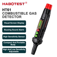 HABOTEST HT61 Mini Gas Leak Detector Combustible Gas Detector With Audible Alarm For All Types Of Fl