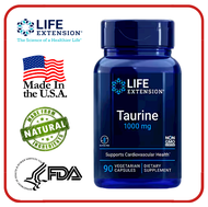 Life Extension Taurine 1000 mg 90 แคปซูลมังสวิรัติ หมายเลขสินค้า 01827