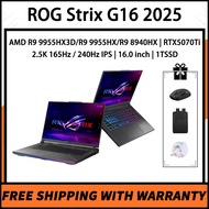 ASUS ROG Strix G16 2025 R9 9955HX3D/R9 9955HX/R9 8940HX RTX5070Ti 2.5K 240Hz/165Hz IPS G614FR G614PR