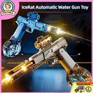【FLASH SALE】IceRat Electric Water Gun Rechargeable High-Pressure Children's  Long-Range Watergun Wat