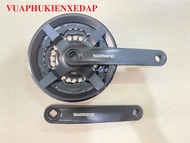 Đùi đĩa nhôm Shimano 3 Tầng 48T xe đạp thể thao