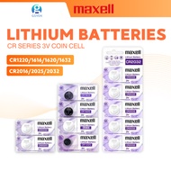 MAXELL Original Battery CR1220 / CR 1616 / CR 1620 / CR 1632 / CR 2016 / CR 2025 / CR 2032(GSVEN)