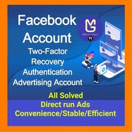 Facebook Two Factor Recovery Authentication Account Facebook account FB ads🔥 ADS Manager Account Ava