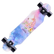 huanghaishun2 Long board road skateboard four wheel skateboard teenage male and female dance board a