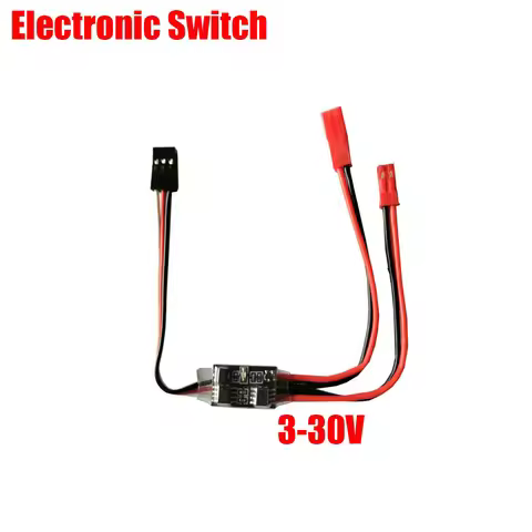 20A High Current Remote Control Electronic Switch 3-30V For RC Drones Water Pump Agricultural Drones