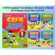 Pan Asia - CEFR-Aligned ENGLISH Vocabulary Resource Book for Primary Level (Year 1 / 2 / 3 / 4 / 5)