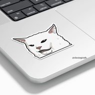 Smudge Cat Sticker Waterproof
