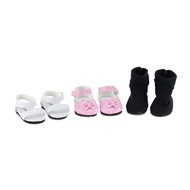 Emily Rose 18 Inch Doll Shoes | Value 3 Pack 18-in Doll Shoes Gift Set: Pink Shoes, White Sandals an