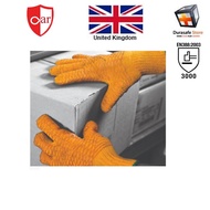 [Durasafe] PVC Crisscross Safety Gloves EN388 Approved Size 10