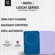 [SG IN-STOCK] REMAX RPP-65 Usion 10,000mAh - Wireless Magnetic Powerbank | 20W Quick Charge