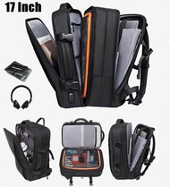 40L Expandable Large Capacity Busuiness Travel Backpack Men 17 inch Laptop Backpack Anti-Theft Multifunction Fashion Backpack