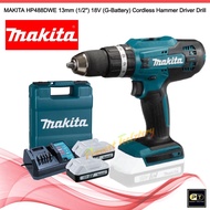 MAKITA HP488DWE 13mm (1/2") 18V (G-Battery) Cordless Hammer Driver Drill