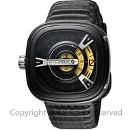 SEVENFRIDAY M2 設計師工藝自動上鍊機械錶-黑/47mm