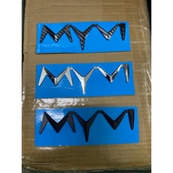 PERODUA NEW MYVI MG3 EMBLEM LOGO