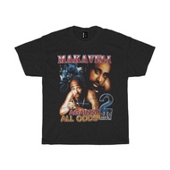 MAKAVELI AGAIST ALL ODDS 2 PAC SHAKUR VINTAGE RAP T SHIRT