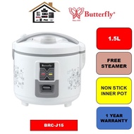 BUTTERFLY electric jar rice cooker 1.5liter/1.8liter/2.8liter BRC-J15/BRC-J18/BRC-J28