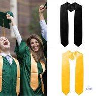 SUP College Teens Plain Graduation Stole Sash Suit Graduation Gown for Academic