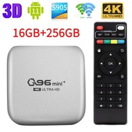 Q96mini plus Smart TV Amlogic Box S905L 5G Wi-Fi UHD 4K HDR10 H. 256 16GB 256GB Android 2023 pemain 