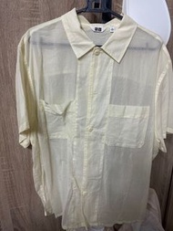 Uniqlo U系列透膚襯衫（短袖）