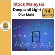 Lampu Deepavali / Diya Light / Diwali Icicle Light / Deepvali Fairy Light / Om, Diya, Ganesha Light