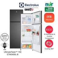[NUR] Electrolux 341L/312L UltimateTaste 700 Top Mount Fridge (Refrigerator Top Mount Freezer Peti A