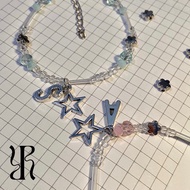 Initial Bracelets | Initial Bead Bracelet | Star charm Initial Bracelet
