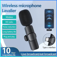 COD BYSL Wireless Clip On Mic Portable Vlogging Live Streaming Type C K8 / mik mic mikrofon microfon