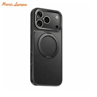 Manis Lemon ขาตั้งกันกระแทกแบบด้าน 360 องศา Magnetic Case for iPhone 17 16 15 14 Pro Max ซองใส่โทรศั
