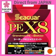 Seaguar PE X8 Braided Fishing Line, 150m, Size 3, 48 lb (18.1 kg), Multi