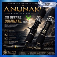 2026 BULLZEN ANUNAKI JIGGING ROD SLOW JIG BAITCASTING HEAVY GAME MOTION JECKER FISHING ROD