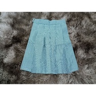 COD SCHOOL UNIFORM PALDA CHECKERED GREEN BACKPLITS