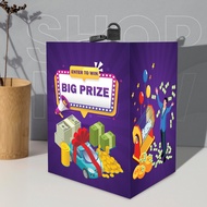MDF Draw Box PrizeBIG Attractive Design Doorprize Draw Box/ Lucky Draw Coupon Box Premium Quality Wo