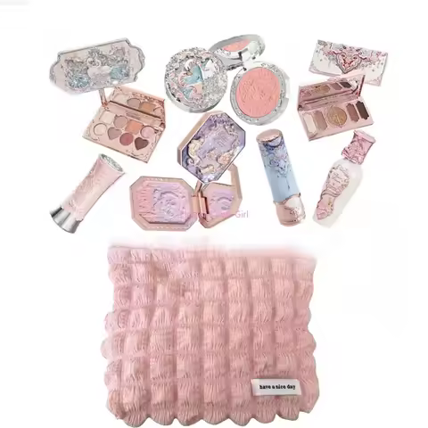 Flower Knows Butterfly Cloud Shoulder Makeup Set Gift Box Cosmetics Lipstick Lip Blush Eyeshadow Mak