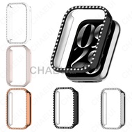 Screen Protector Protective PC Case Half Cover for Xiaomi Smart Band 8 Pro / Mi Band 8 Pro