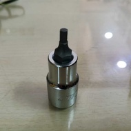 HEX SOCK "WIPRO" 1/2 55MM SOCKET WRENCH 1/2" L "WIPRO" 4MM