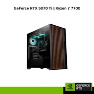 INVADER SUPREME S13 | GeForce RTX 5070 Ti | Ryzen 7 7700 GAMING DESKTOP